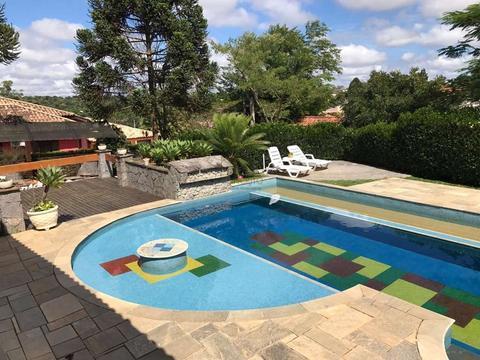 Casa à venda em Vargem Grande Paulista, Centro, com 4 suítes, com 700 m², Condomínio Recanto Suiço 